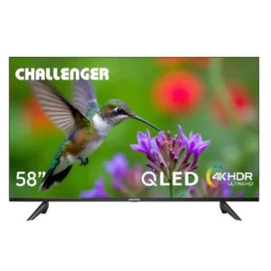 Smart TV Challenger qled 58 pulgadas frontal