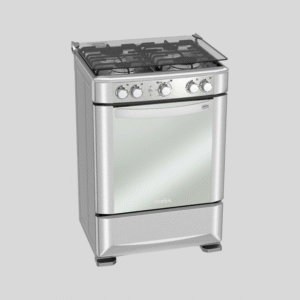 Estufa de Piso Mabe 4 Puestos Gas Natural EMC6050NFX0 Inox