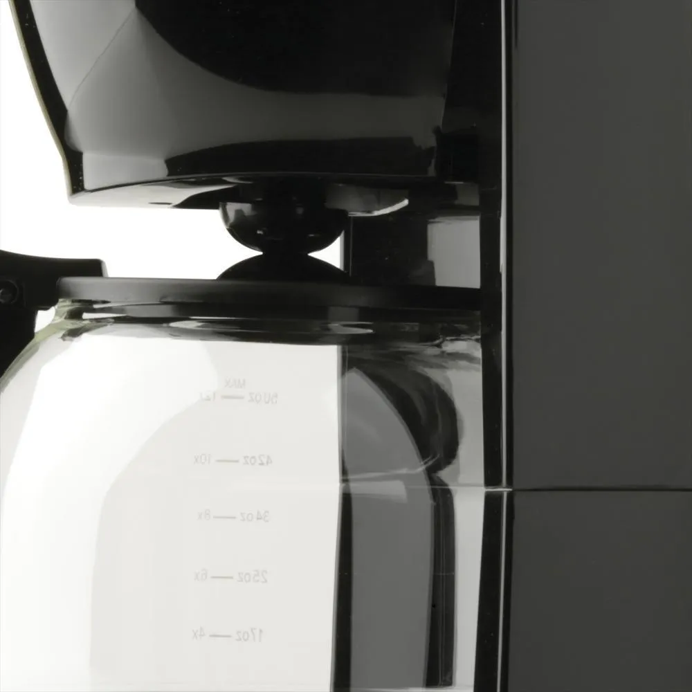CAFETERA KALLEY CM500K 12TZ NEGRA detalle