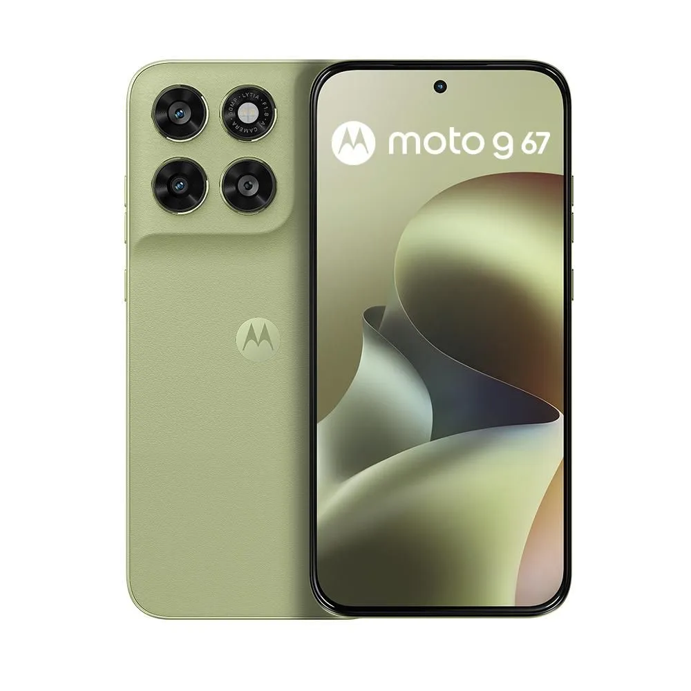 motorola moto g67 verde frontal