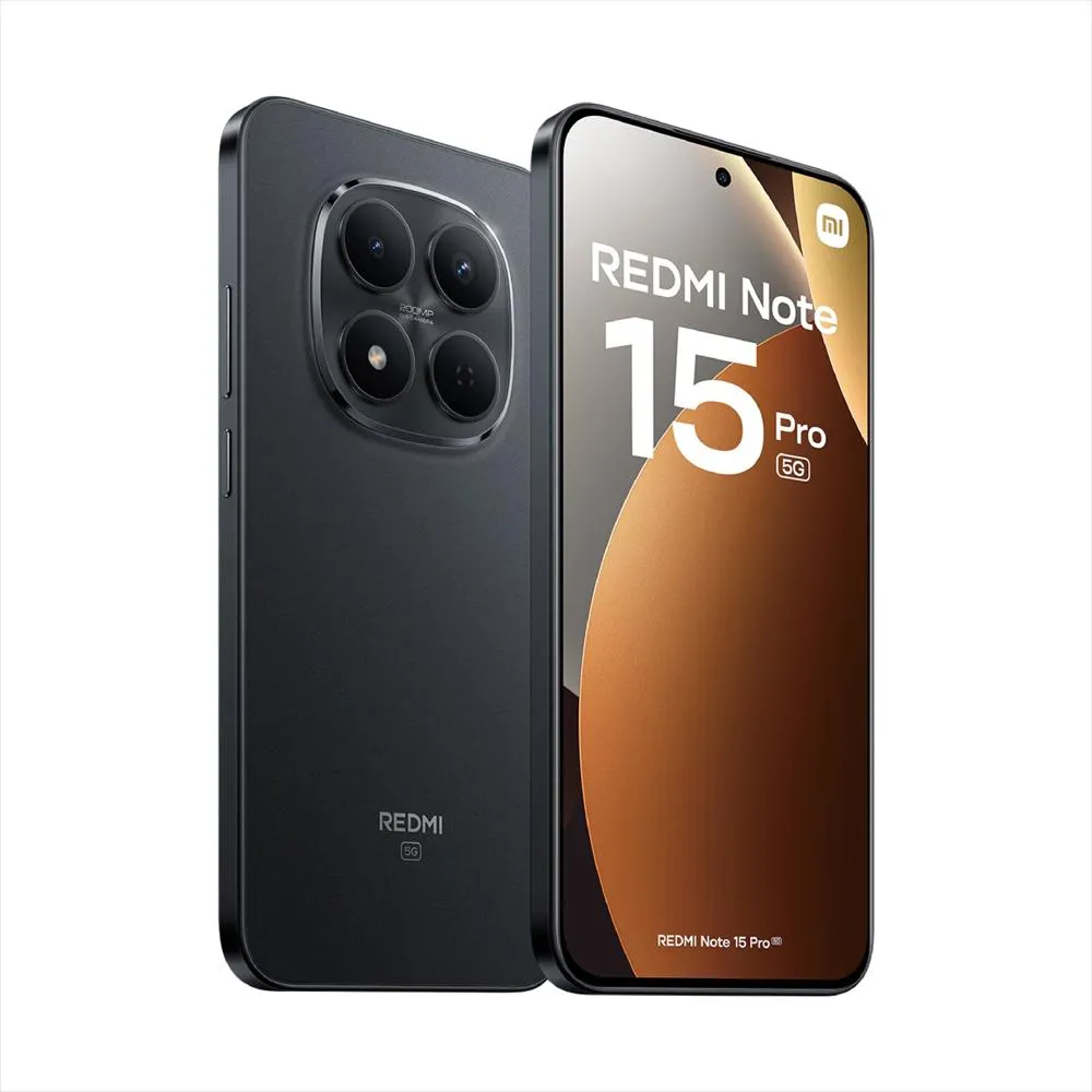 xiaomi redmi note 15 pro negro frontal