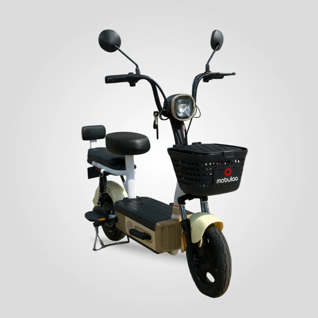 Bicicleta electrica Mobulaa Camellito Beige
